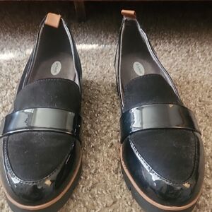 Dr. Scholl's Black and Tan Loafers